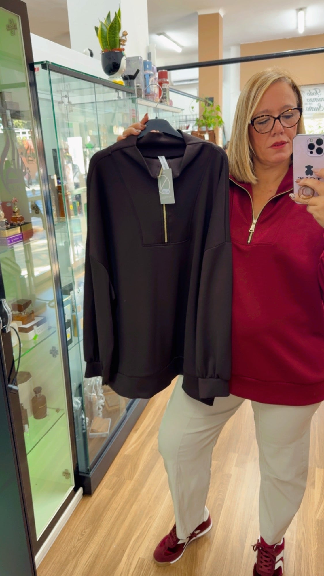 Sudadera curvy