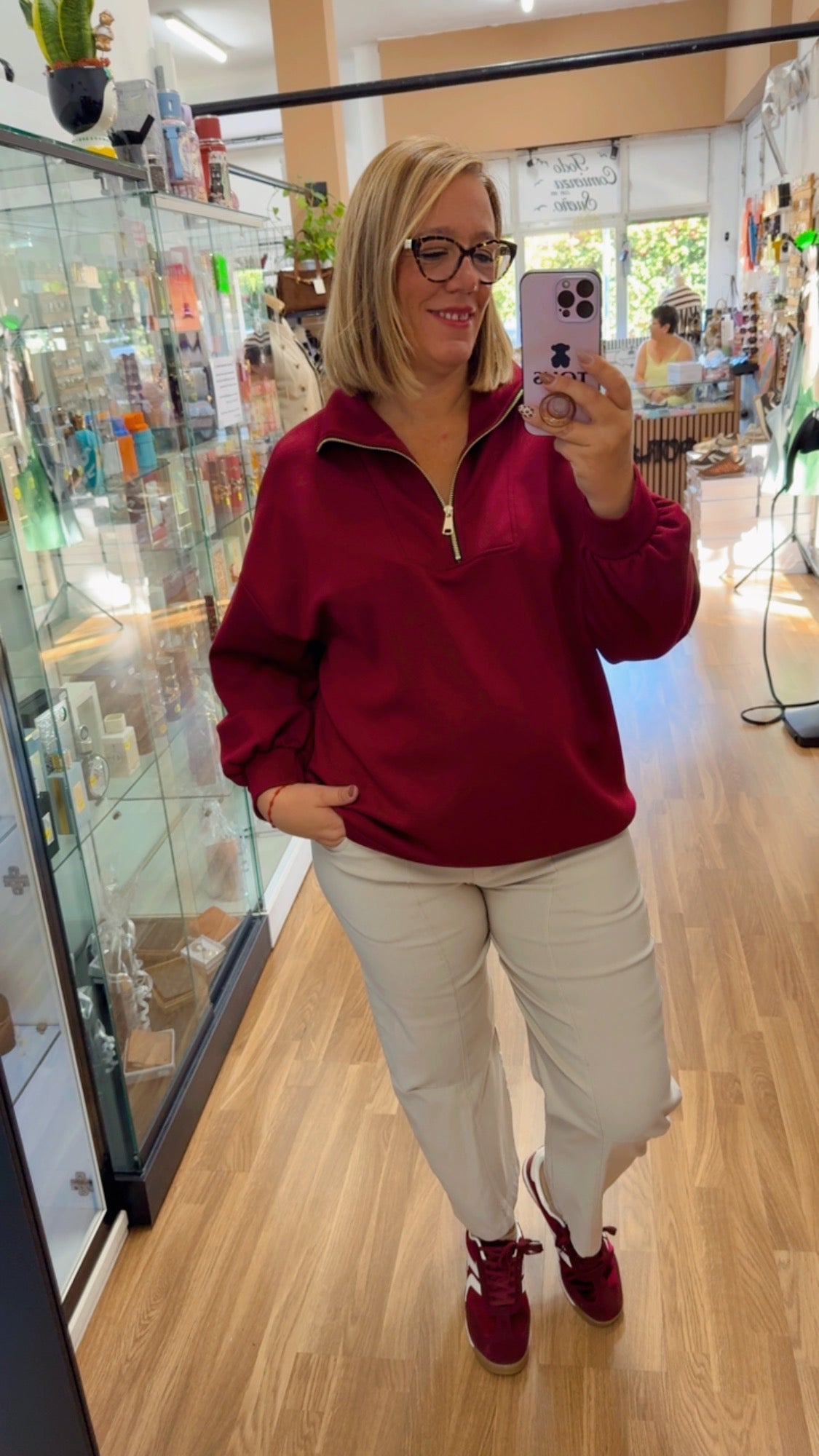 Sudadera curvy