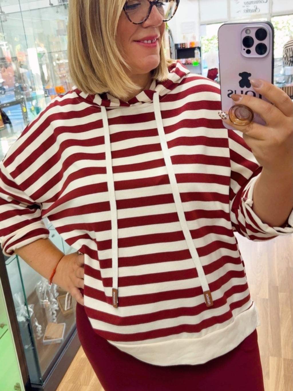 Sudadera curvy