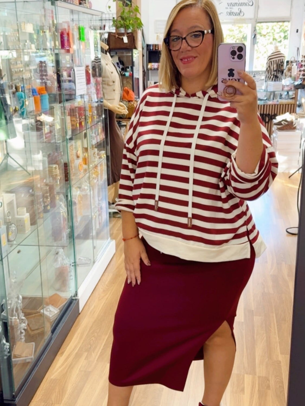 Sudadera curvy