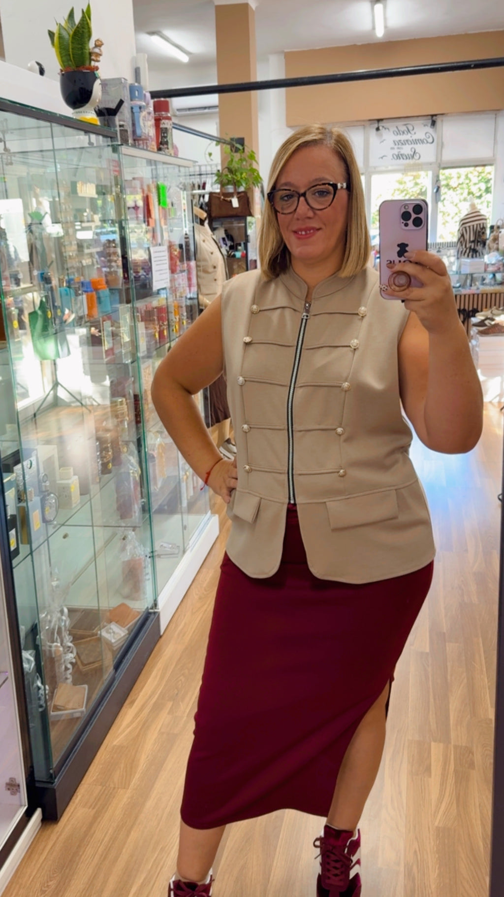 Chaleco curvy
