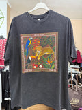 Camiseta efecto lavado