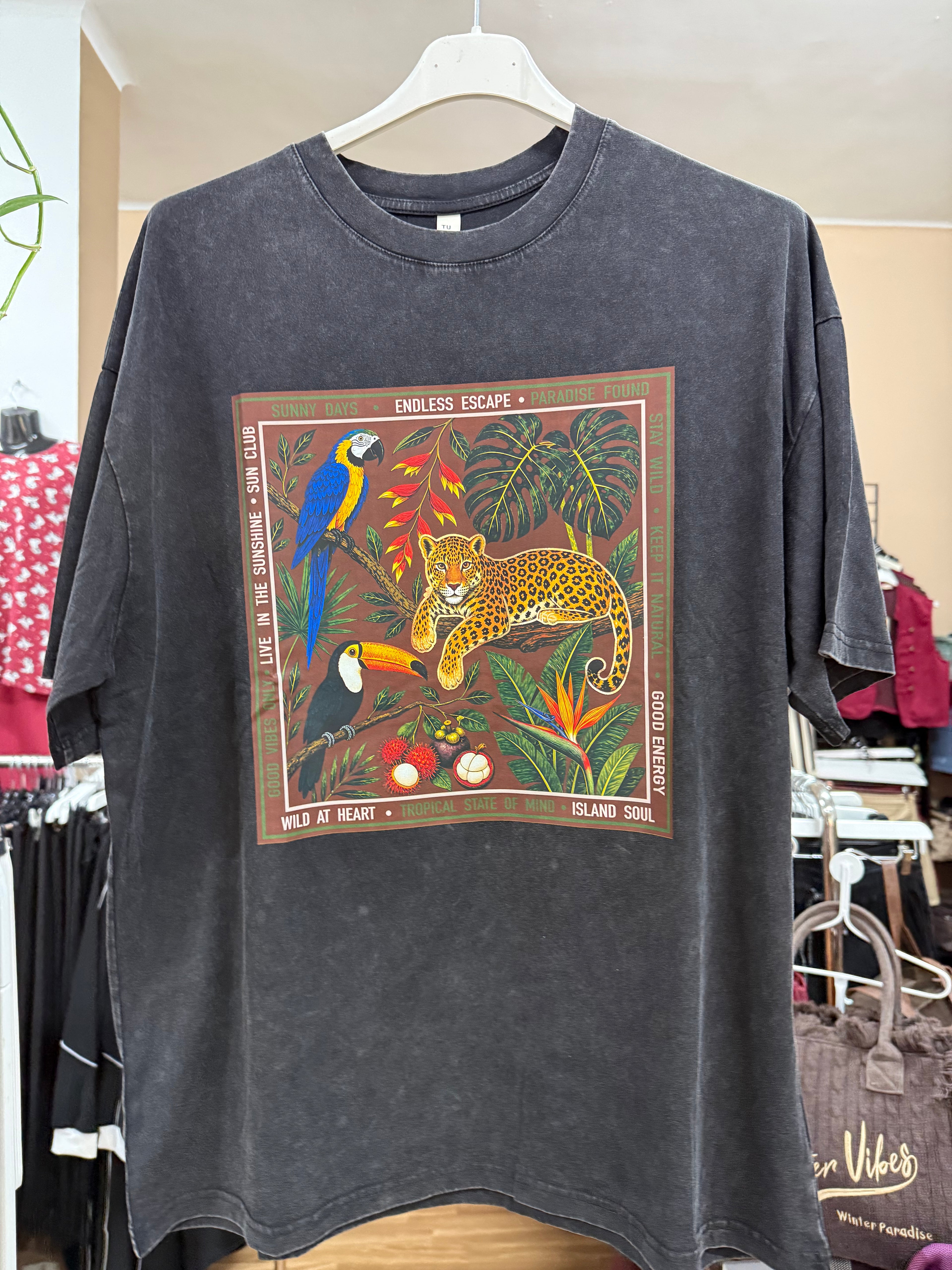Camiseta efecto lavado