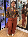 Chaqueta piel de melocotón